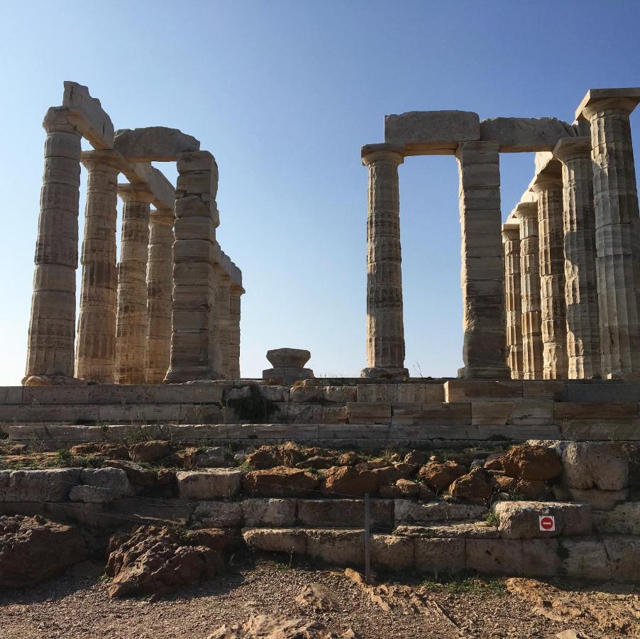 Legrena Beach Villa Sounion Exterior foto