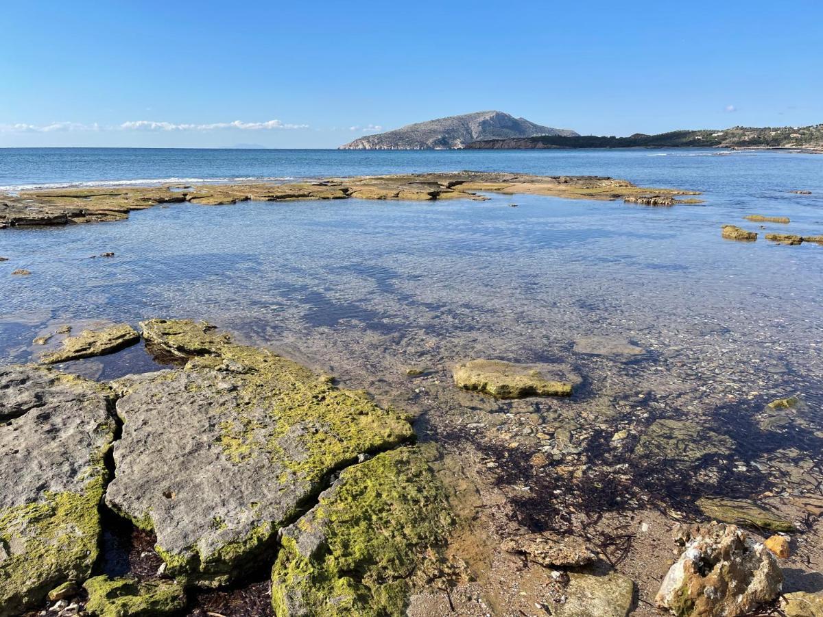 Legrena Beach Villa Sounion Exterior foto