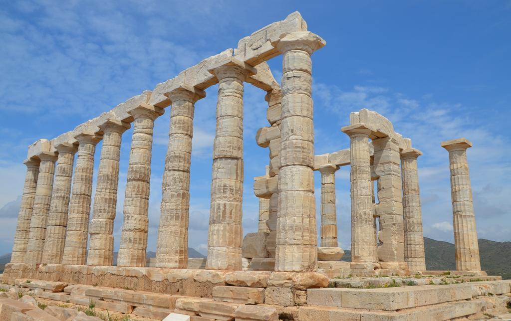 Legrena Beach Villa Sounion Exterior foto